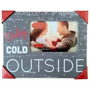 Baby Its Cold Outside 4 x 6 Picture Photo Frame Christmas St Nicholas Gift